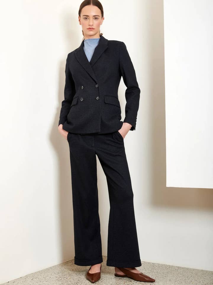 Høj talje blussede bukser for engroshandel hos Spoon