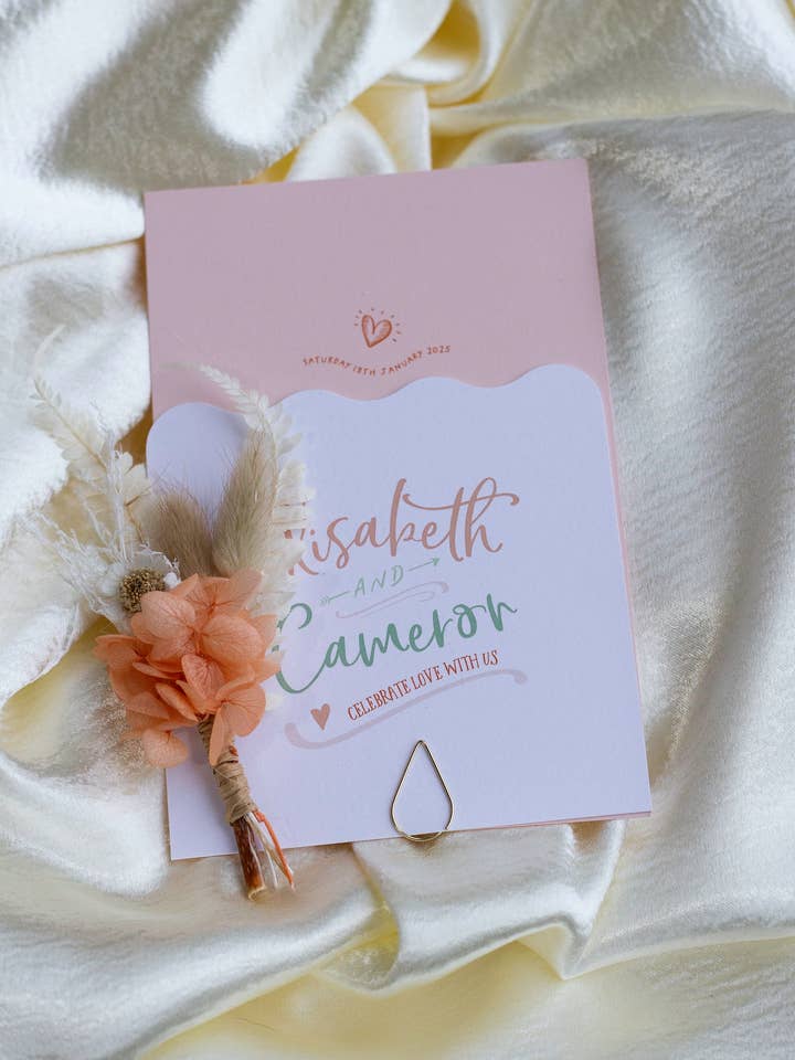 Dried Posie Peach for wholesale by Moss and Magnolia