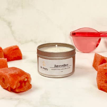 SUMMERTIME for wholesale by Bee Happy Candles Co