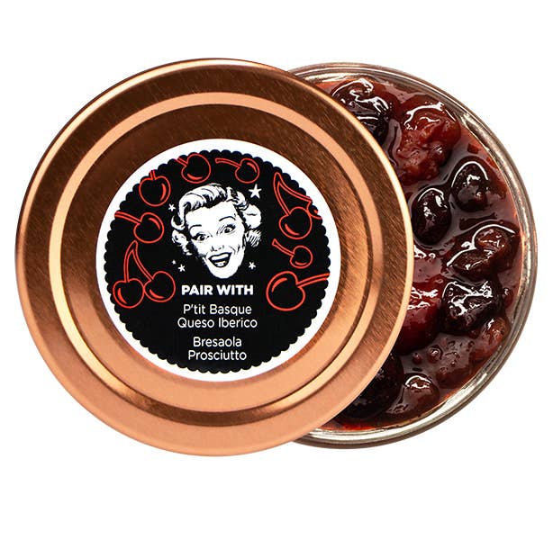 PRiMO - Wholesale Preserves - Cherry + Aleppo Mostarda (4.5oz.)1