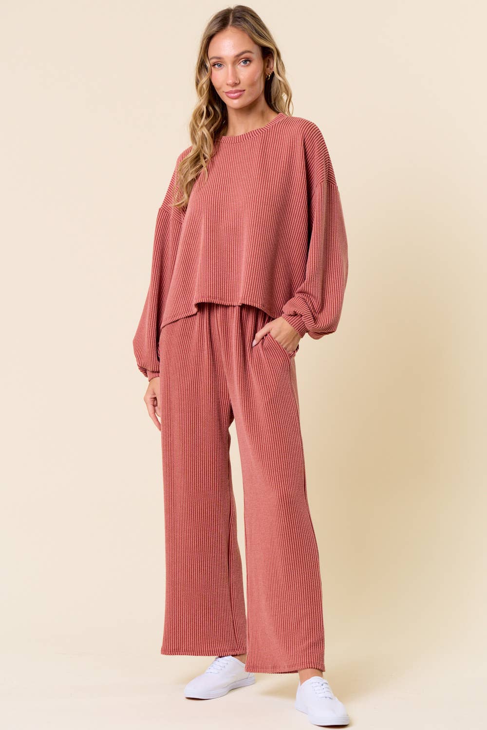 lovely melody - Wholesale Knit Top - Women's - LMT4100-Manifest ribbed top20