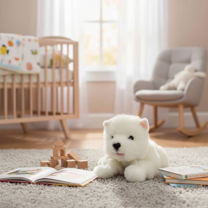 Bocchetta Plush Toys - Vendita all'ingrosso Peluche - Bambini e neonati - Pookie - Westie - 28 cm morbido1