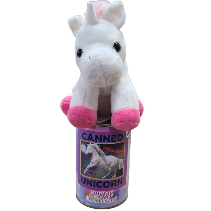 Canned Gifts - Wholesale Stuffed/Plush Toy - Kids & Baby - Canned Unicorn | Stuffed Animal Plush w/Fun Jokes|Starlight