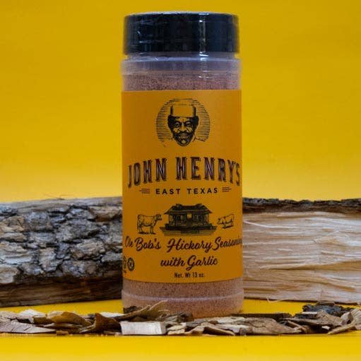 John Henry's Store - Vendita all'ingrosso Mix di spezie - Condimento Hickory Ole Bob's con aglio 13 oz.0