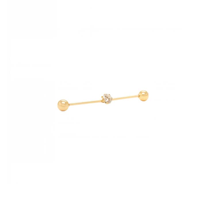 IND-7907CZ pour la vente par 14k18k Gold Earrings Inc.