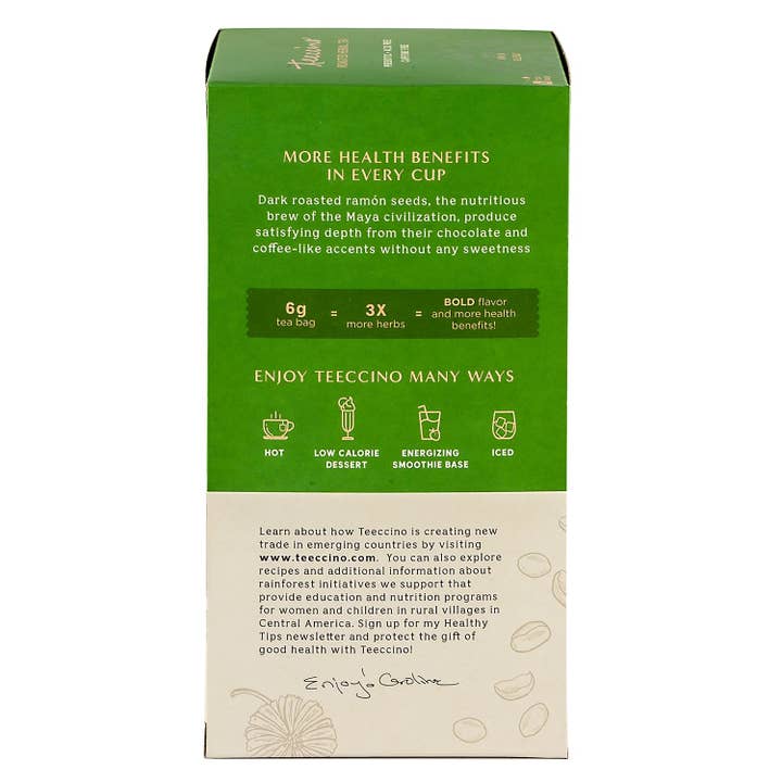 Teeccino - Wholesale Health/Detox Tea - Original Herbal Tea- Organic