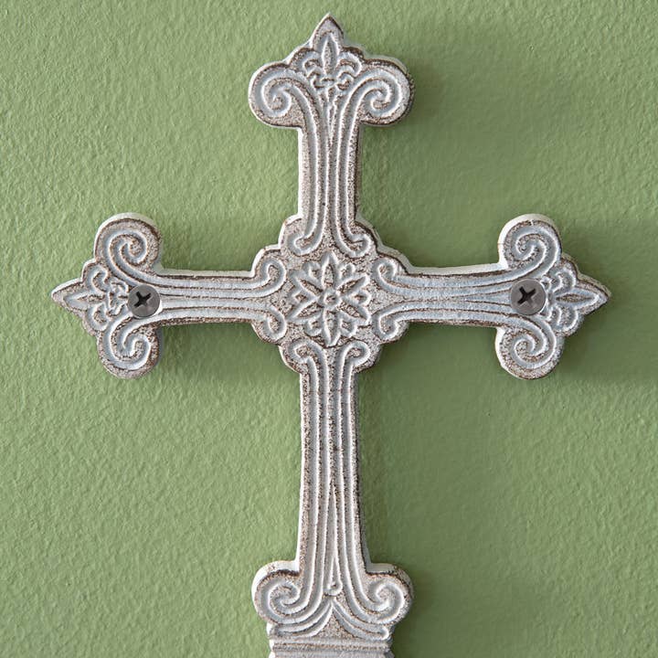 CTW Home Collection - Wholesale Wall Cross - Ornate Cross Hook