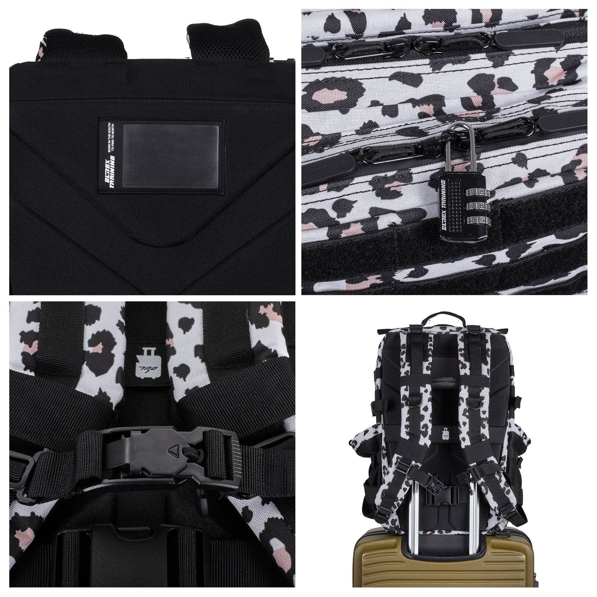 Elitex Training – Engroshandel Rygsæk - Unisex – Taktisk Rygsæk V1 45L All In Leopard2