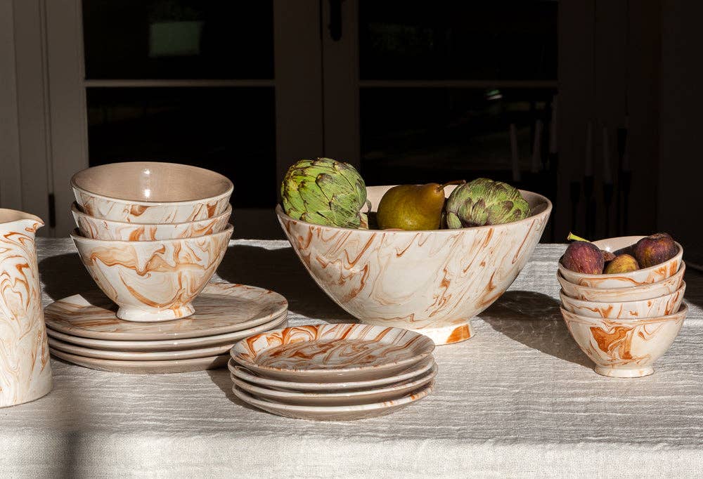Une Vie Nomade - Wholesale Bowl - Marbled Terra Ramen Bowl - Set of 42