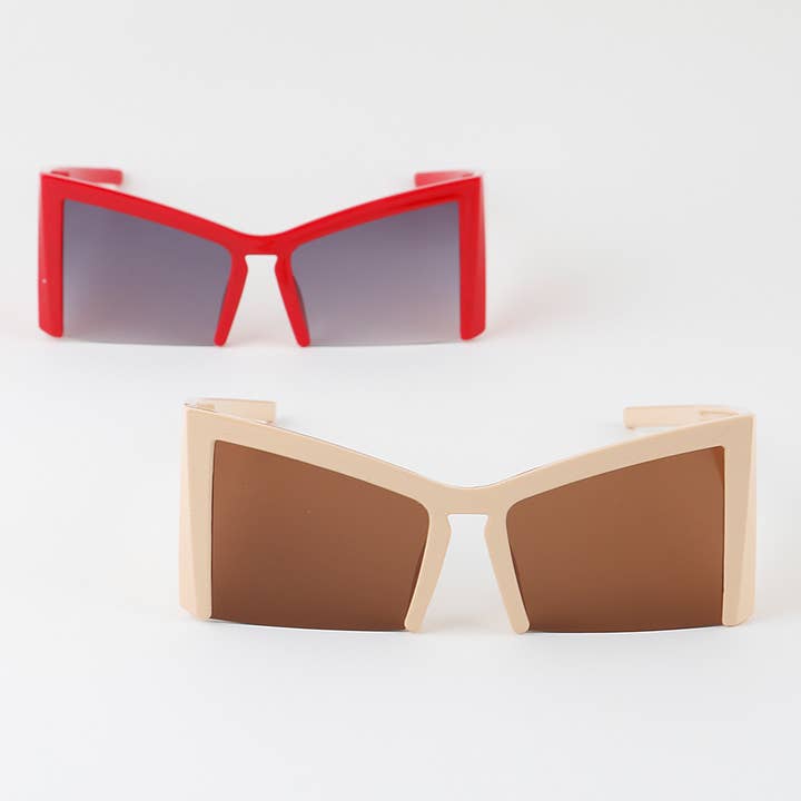 MIX Sharp Triangular Sunglasses for wholesale on Faire