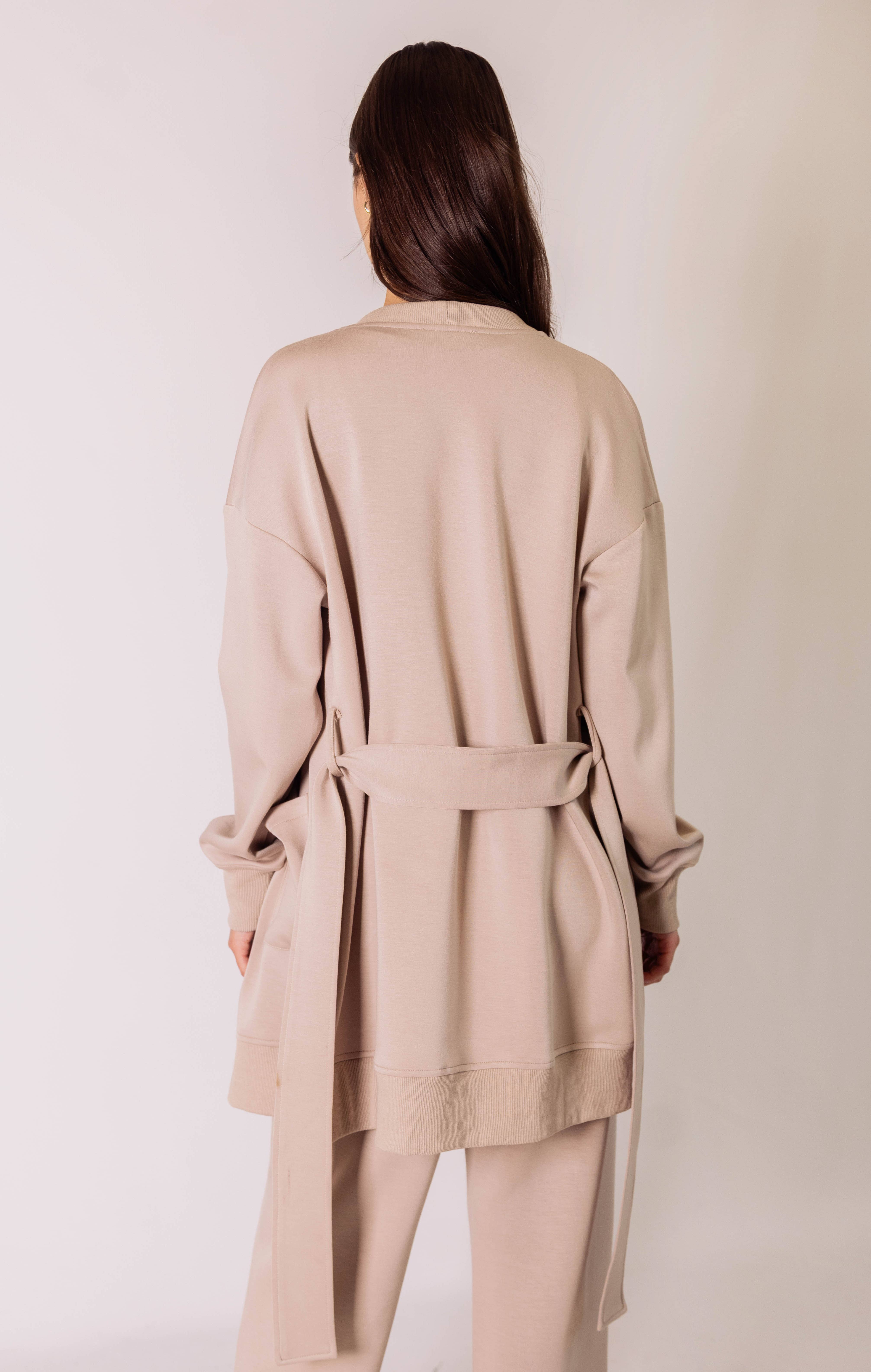 P. CILL - Wholesale Robe - Women's - P. CILL Butter Modal Ribbed Contrast Robe43