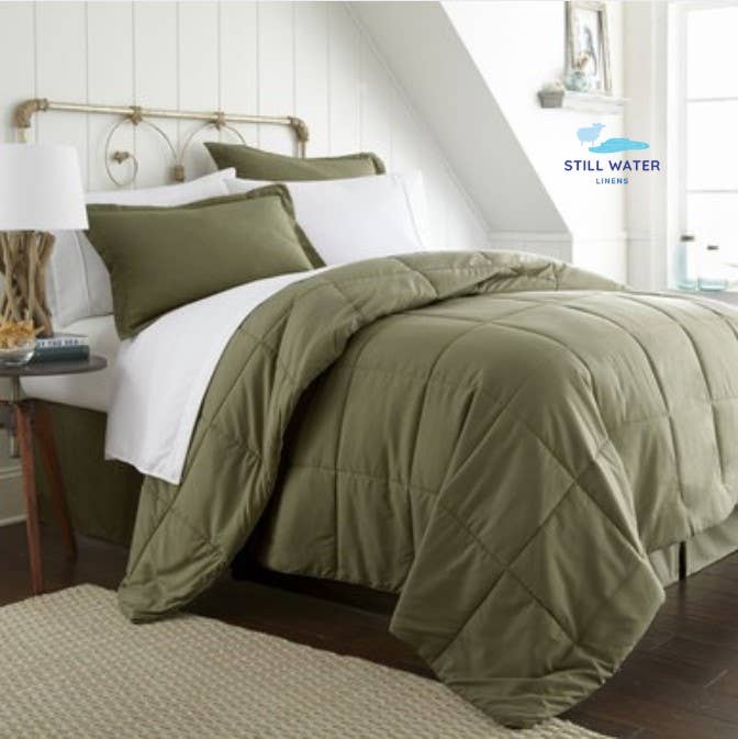 Still Water Linens - Wholesale Bedding Set - 8-Piece Bed in a Box 6