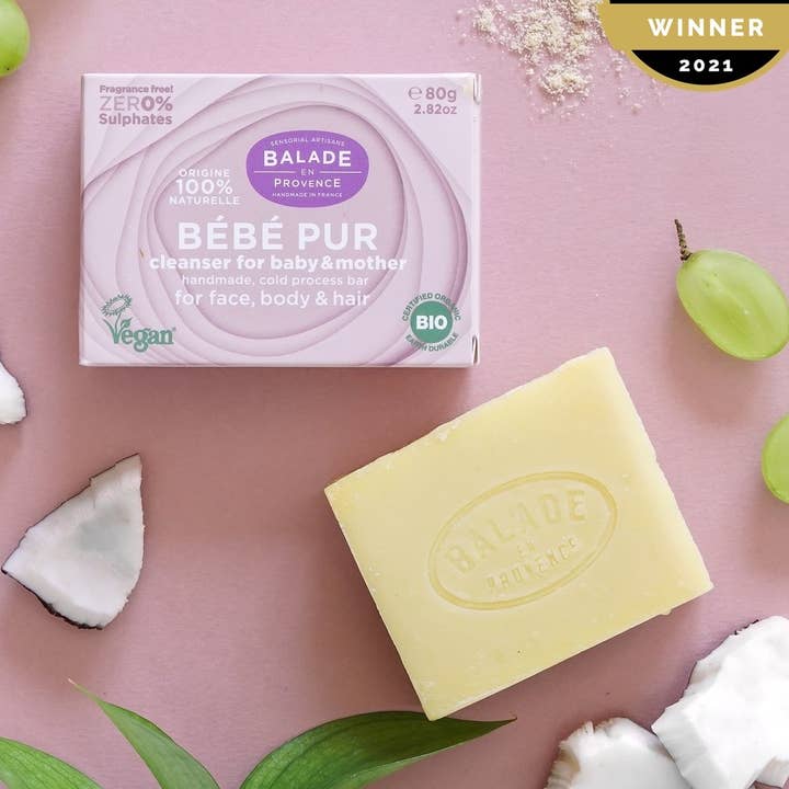 Bébé Pur - Baby Cleanser - 80g for wholesale by Balade en Provence