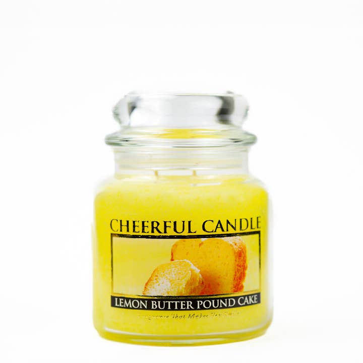Cheerful Candle (16 oz.) — Bizcocho de mantequilla de limón para venta al por mayor de A Cheerful Giver