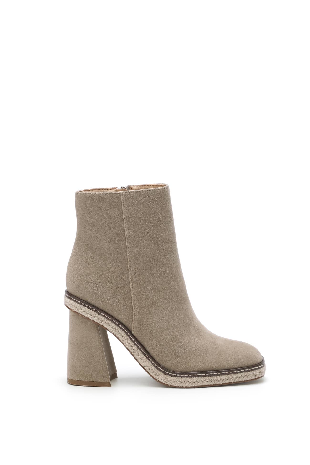 CCOCCI - Wholesale Booties - Women's - SHELBY FLARE HEEL FAUX SUEDE LEATHER ANKLE BOOTIES10