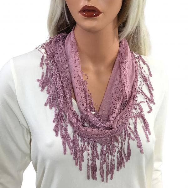 The Magic Scarf Company – Engroshandel Tørklæde - Dame – 7777 - Victorian Lace Infinity tørklæder3