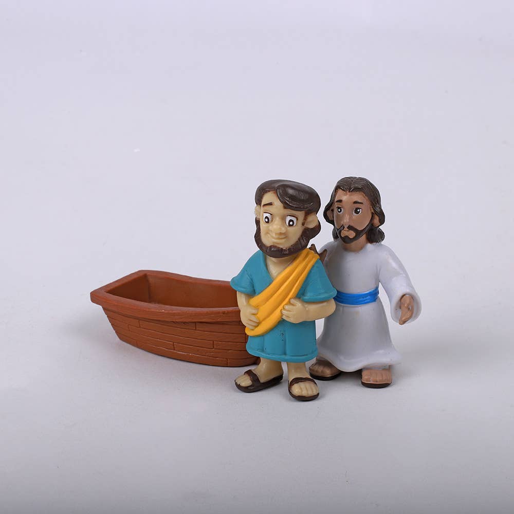 Swanson Christian Products - Wholesale Figurine Toy - Kids - Toy Figurine - Jesus Walks On Water5
