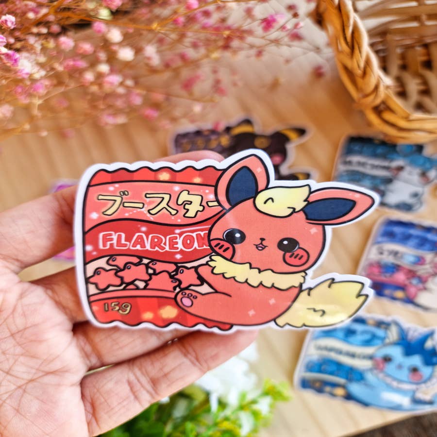 Wholesale Bulbasaur Boba 3 Pokemon Sticker