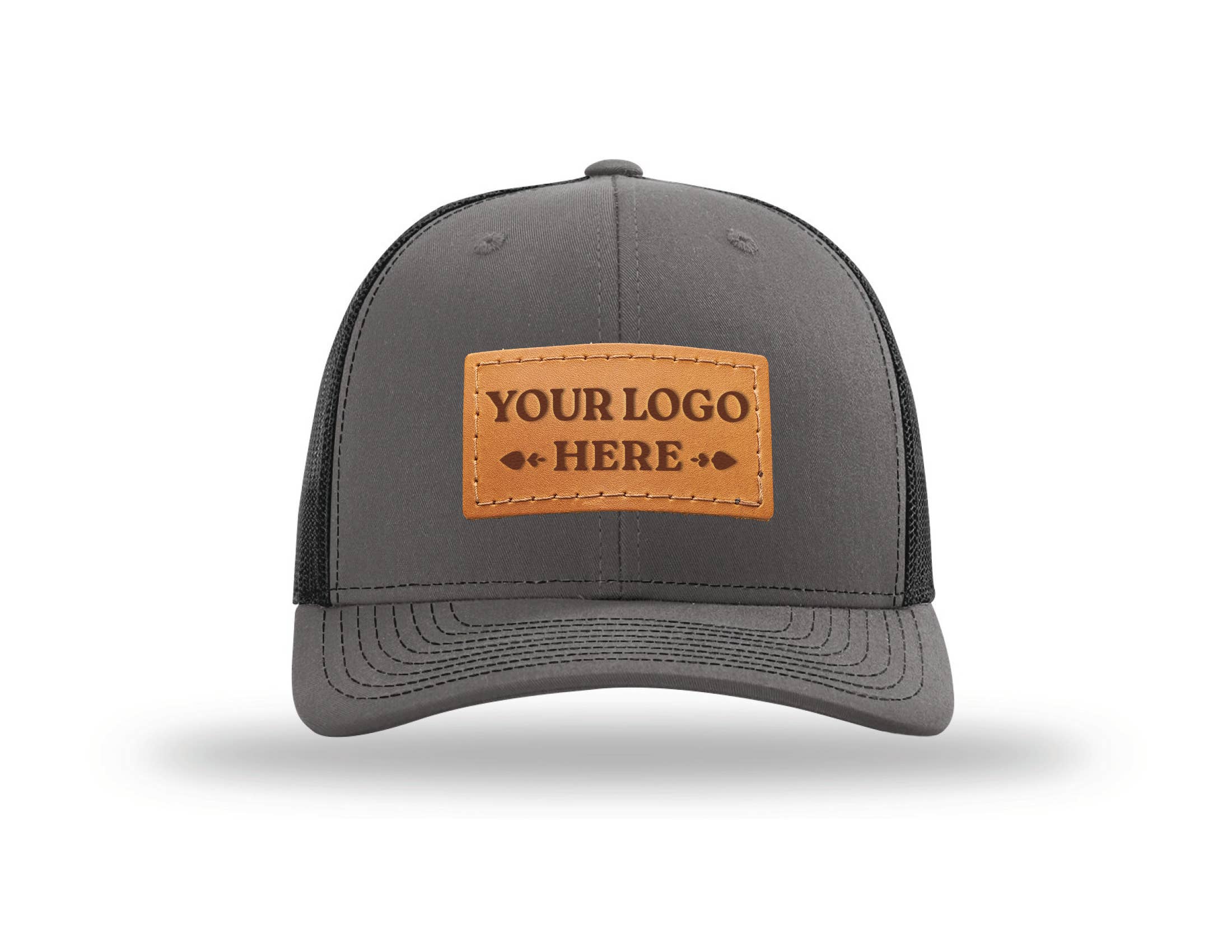 Oowee Products - Wholesale Trucker Hat - Unisex - Custom Leather Patch Trucker Hats - Add Your Logo or Artwork17