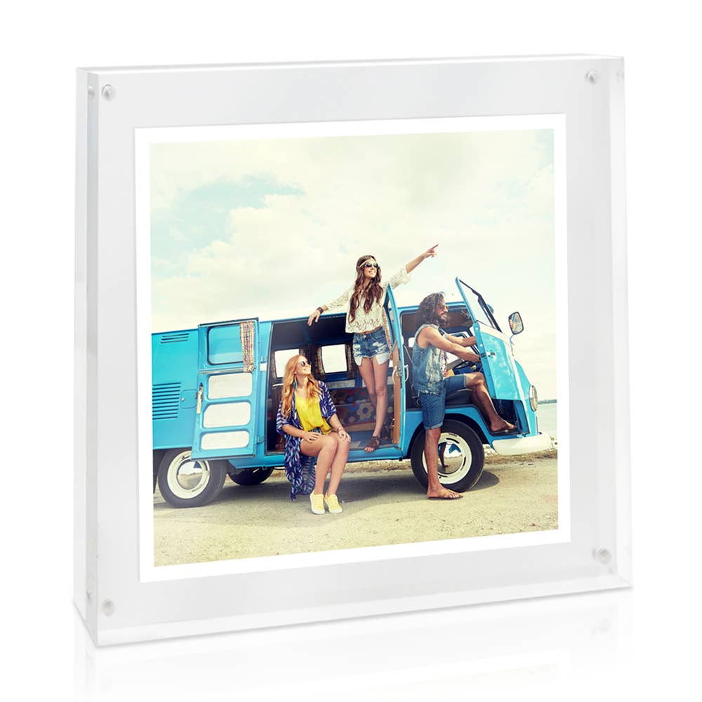 Isaac Jacobs International – Moldura por atacado – Moldura de Acrílico Transparente Super Grossa com Ímã Dupla Face Isaac Jacobs22