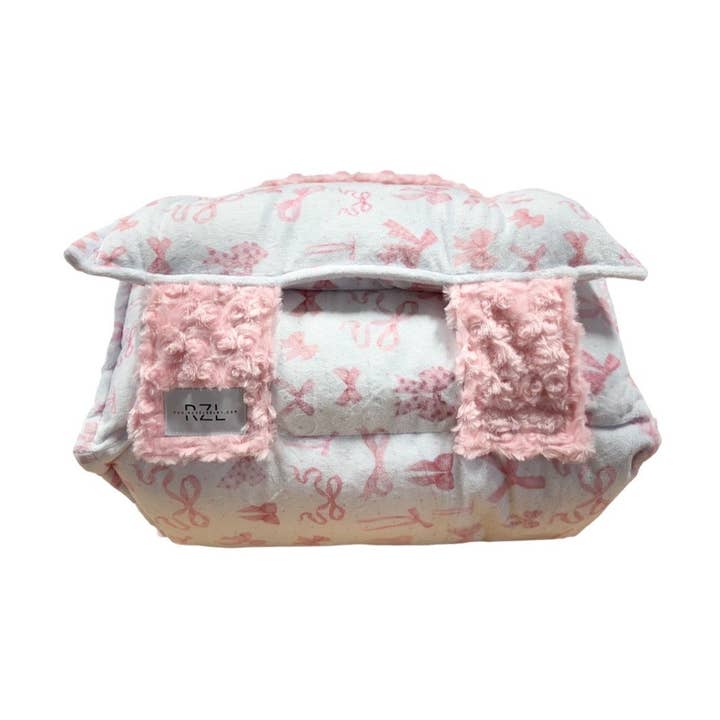 Razzle Baby - Wholesale Nap Mat - Kids & Baby - Pink bows- ALL MINKY0
