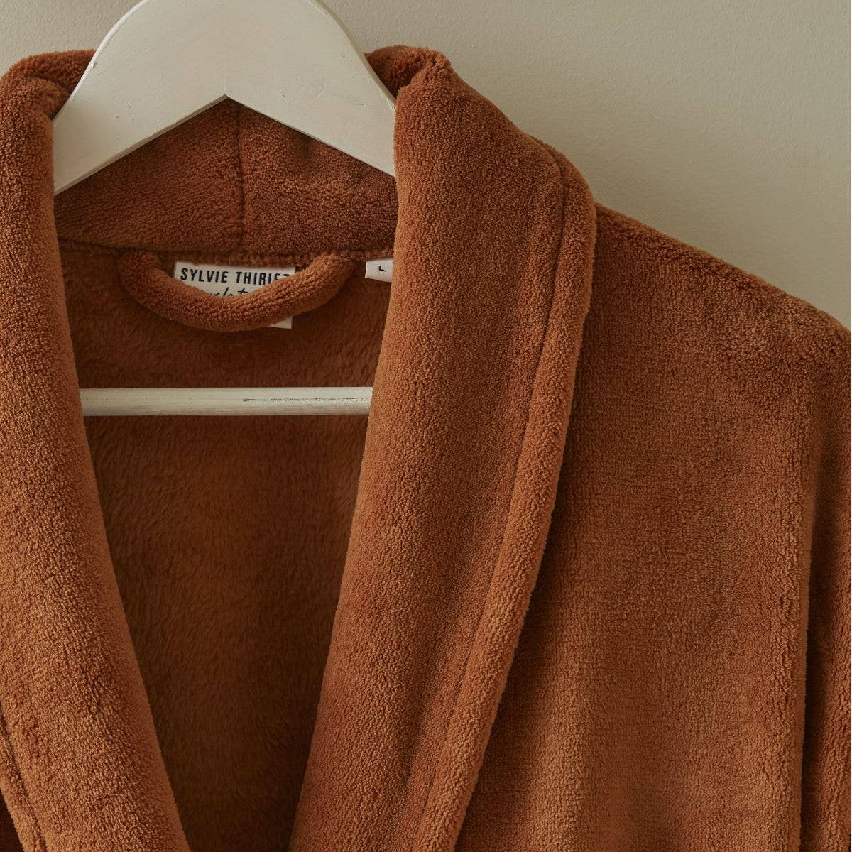 Sylvie Thiriez - Wholesale Robe - Women's - Caramel polar dressing gown1