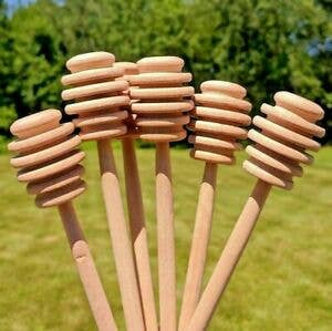 Sister Bees LLC - Wholesale Honey Dipper - 6 " Honey Dipper2