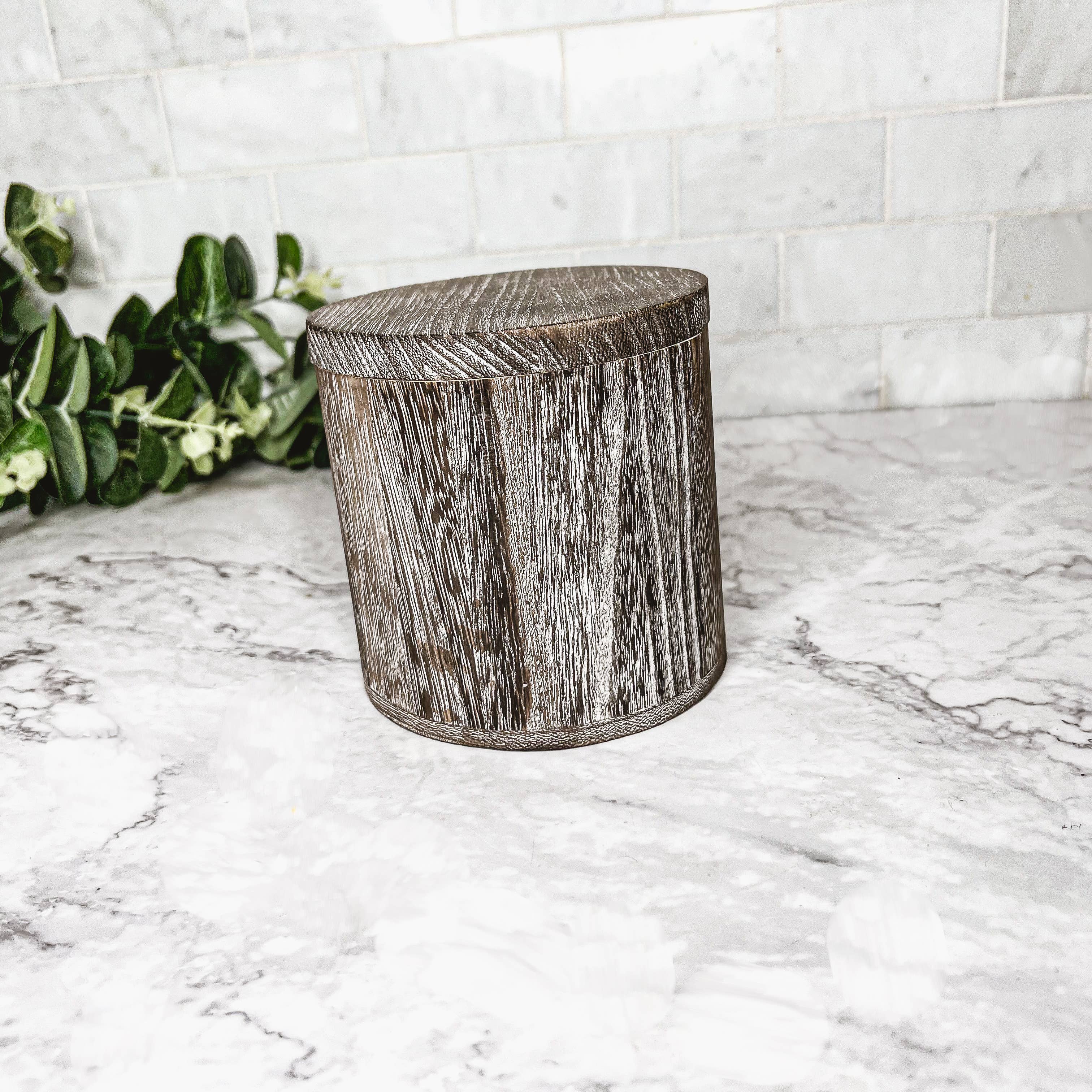 Gia Roma – Großhandel Kerze im Glas / gefüllte Kerze – Einzigartige Kerzen – Wiederverwendbares Paulownia-Holzgefäß mit Deckel19