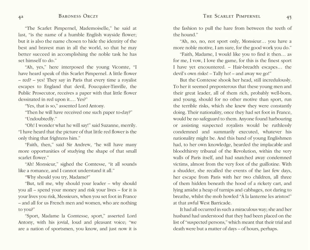 Simon & Schuster - Wholesale Classics - Scarlet Pimpernel by Baroness Orczy2