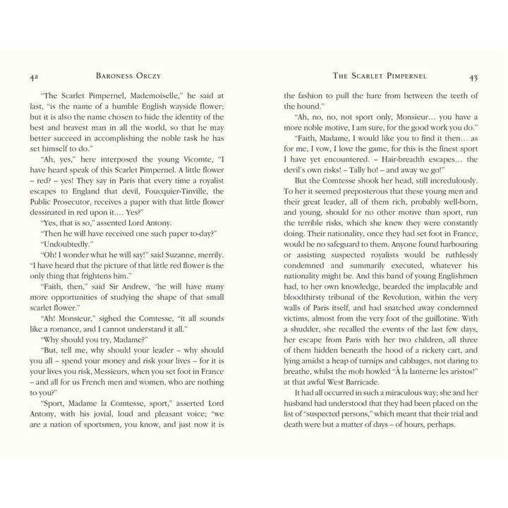 Simon & Schuster - Wholesale Classics - Scarlet Pimpernel by Baroness Orczy2