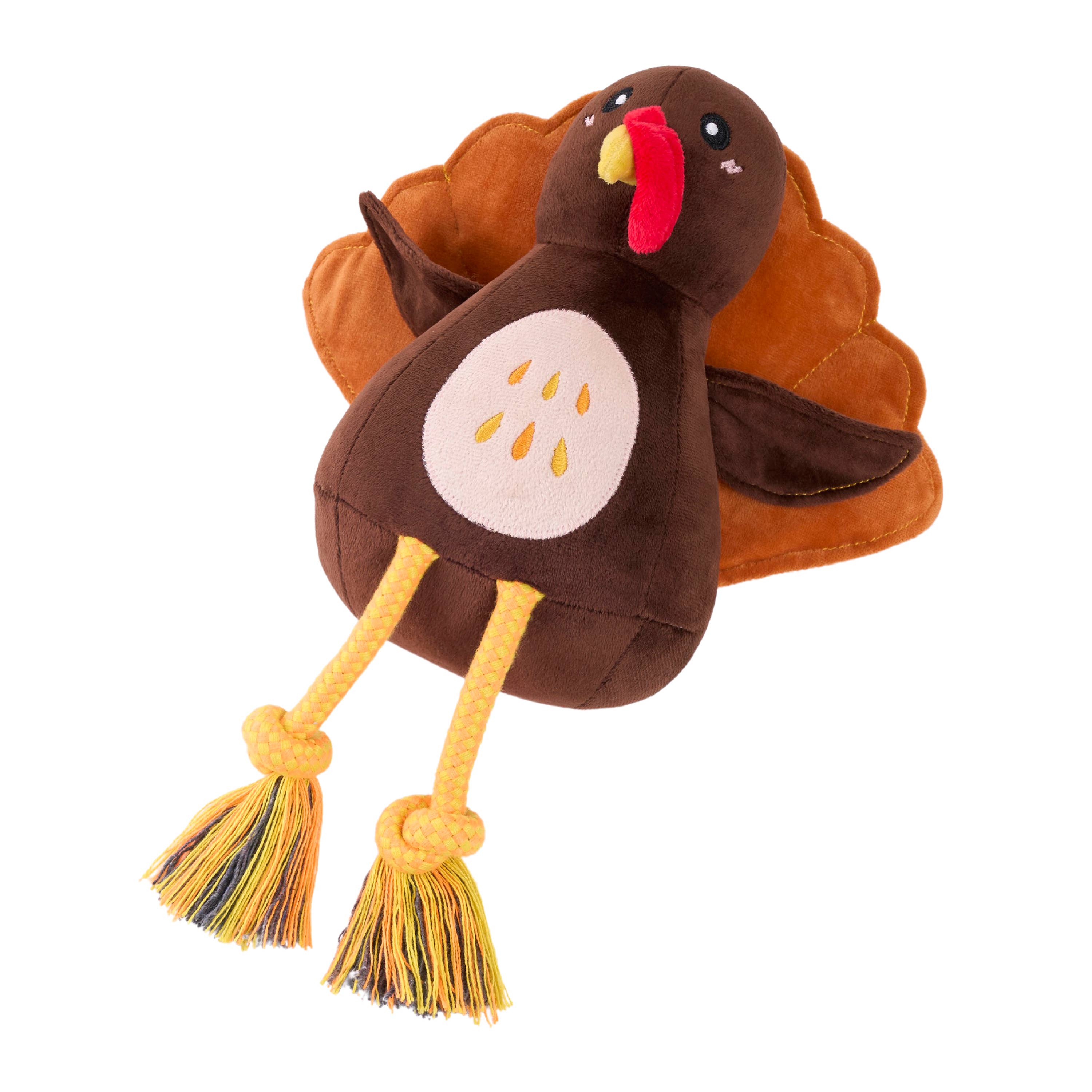 ZippyPaws – wholesale Leksak - Hund – ecoZippy Höstskörd Kalkon5