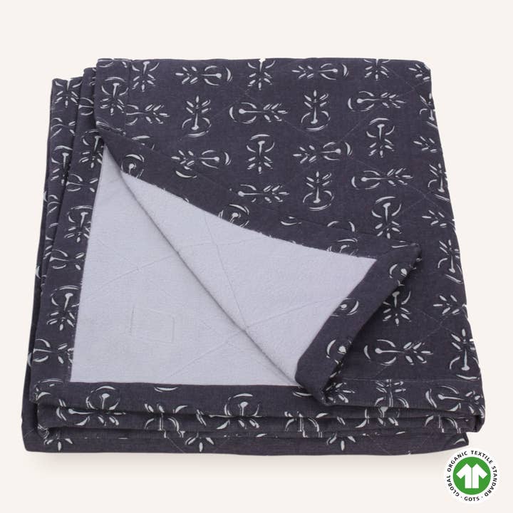 A Million Dreams Organic Cotton/Fleece Blanket for wholesale by Molly Mutt