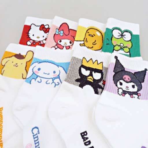 K-Wonderland - Wholesale Socks - Women's - Sanrio New 7Days Ankle line Soft Socks7