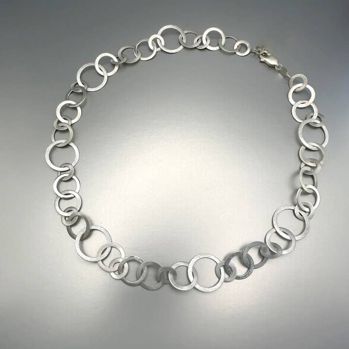 Thin Cycles Necklace for wholesale by Figur Jewelry