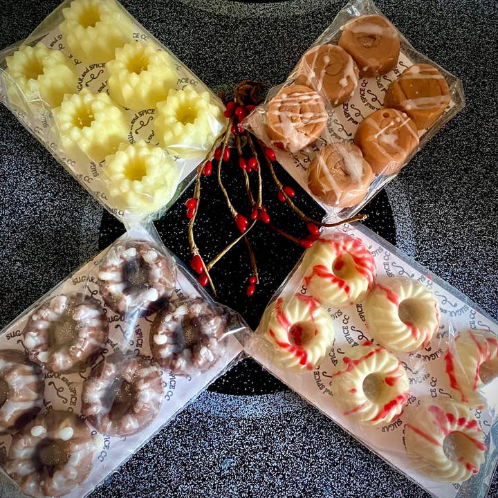 Cake Wax Melts for wholesale by Sugar and Spice Custom Creations