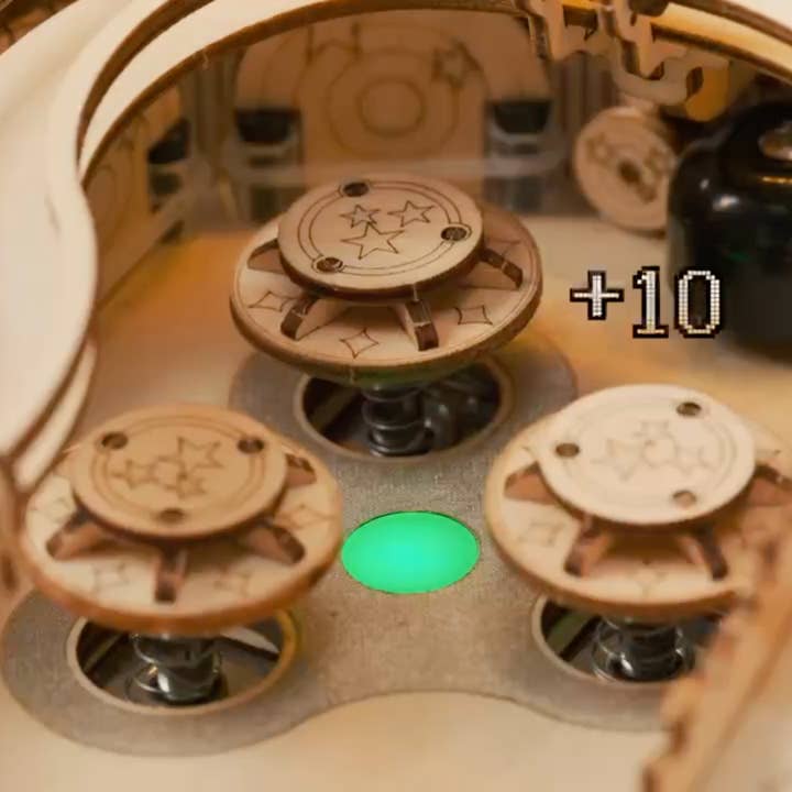 Robotime - Wholesale DIY Craft Kit - EG01 3D Circus Pinball Machine3