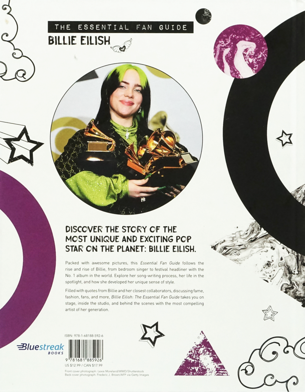 Square Deal Recordings & Supplies - Wholesale Arts & Entertainment Book - Book - Eilish, BIllie "Essential Fan Guide" By Malcolm Croft1