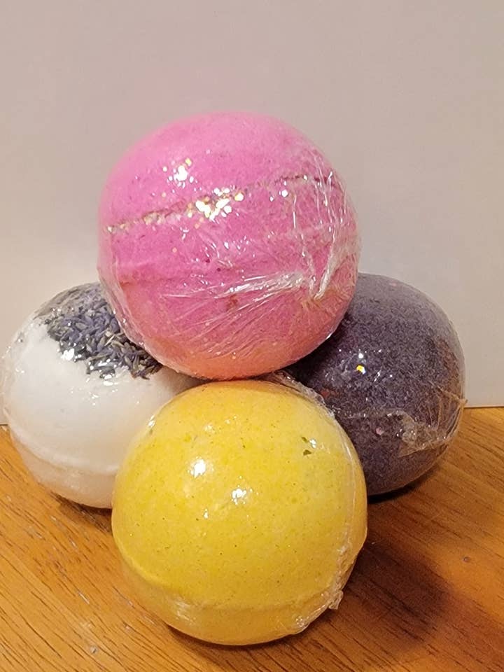 Bombes de bain divers parfums 8oz pour la vente par R&S Naturals