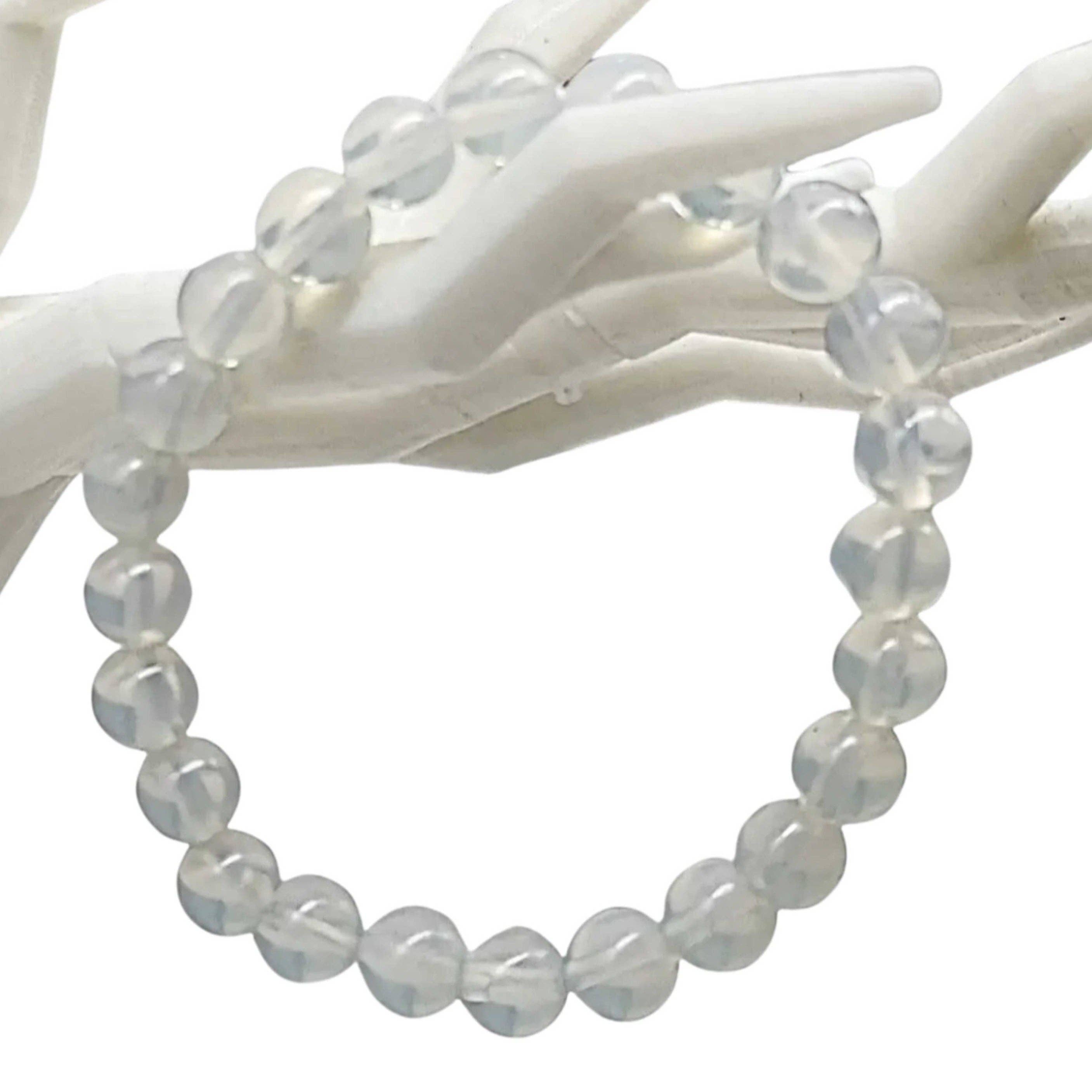 Arômes & Évasions - Wholesale Beaded Bracelet - Bracelet - Opalite - 8mm2