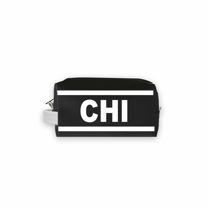 CHI (Chicago) City Abkürzung Travel Dopp Kit Kosmetiktasche für den Großhandel von Anne Cate