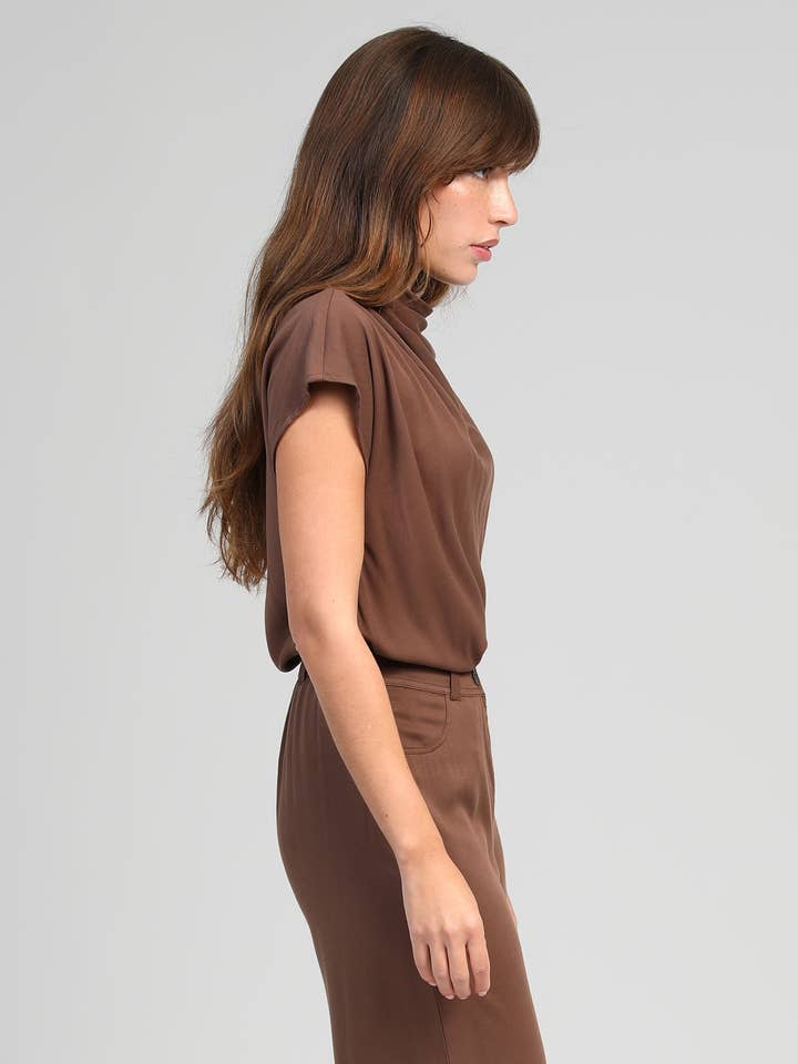 An'ge - Wholesale Knit Top - Women's - TOP KILLIE brown4