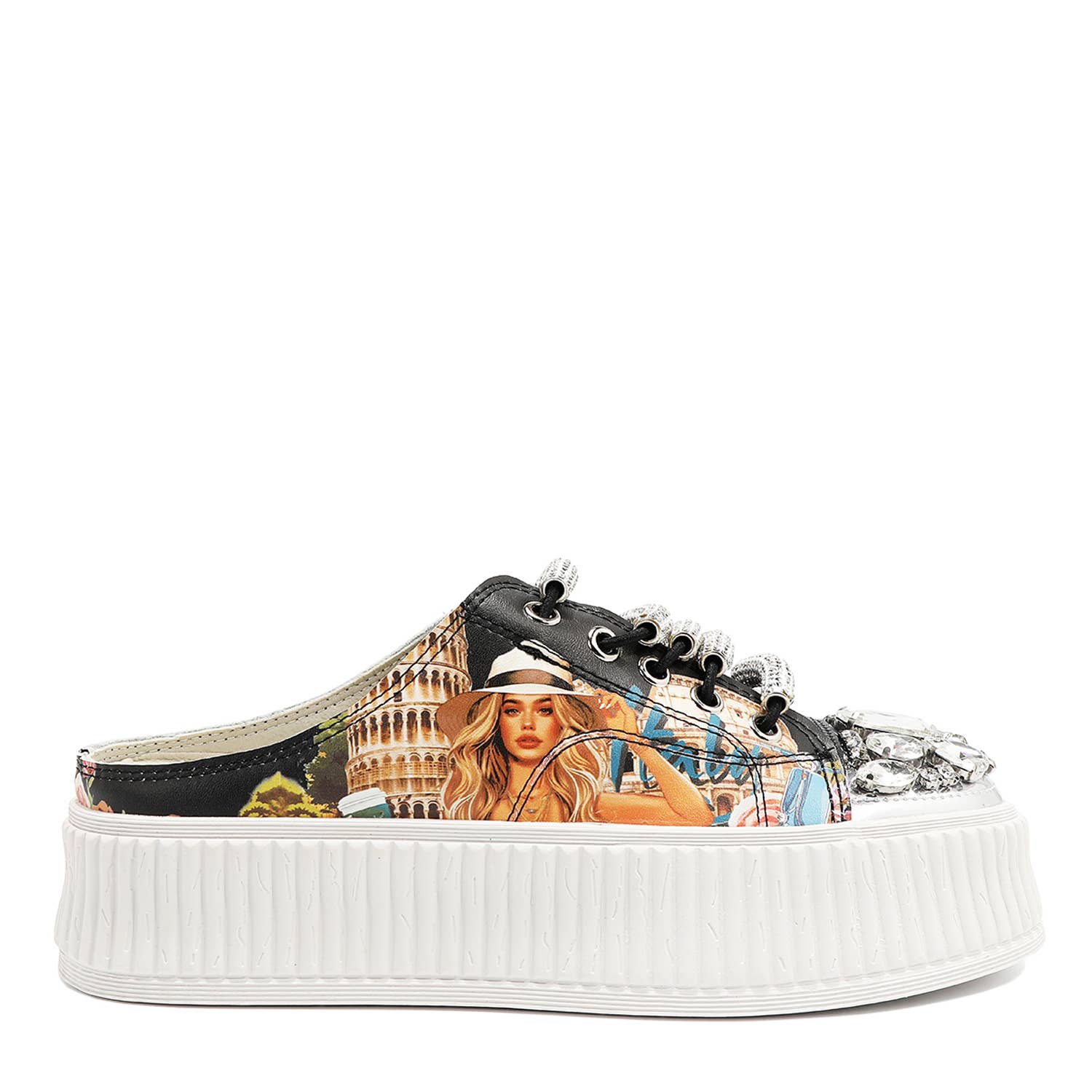 Nicole Lee USA - Wholesale Lifestyle Sneakers - Women's - MULE PLATFORM SNEAKERS6