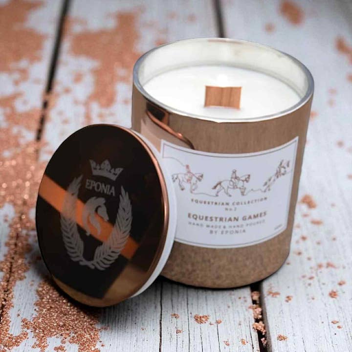 Candela Profumata - Giochi Equestri 260ml per la vendita all'ingrosso da parte di EPONIA EQUESTRIAN LIFESTYLE