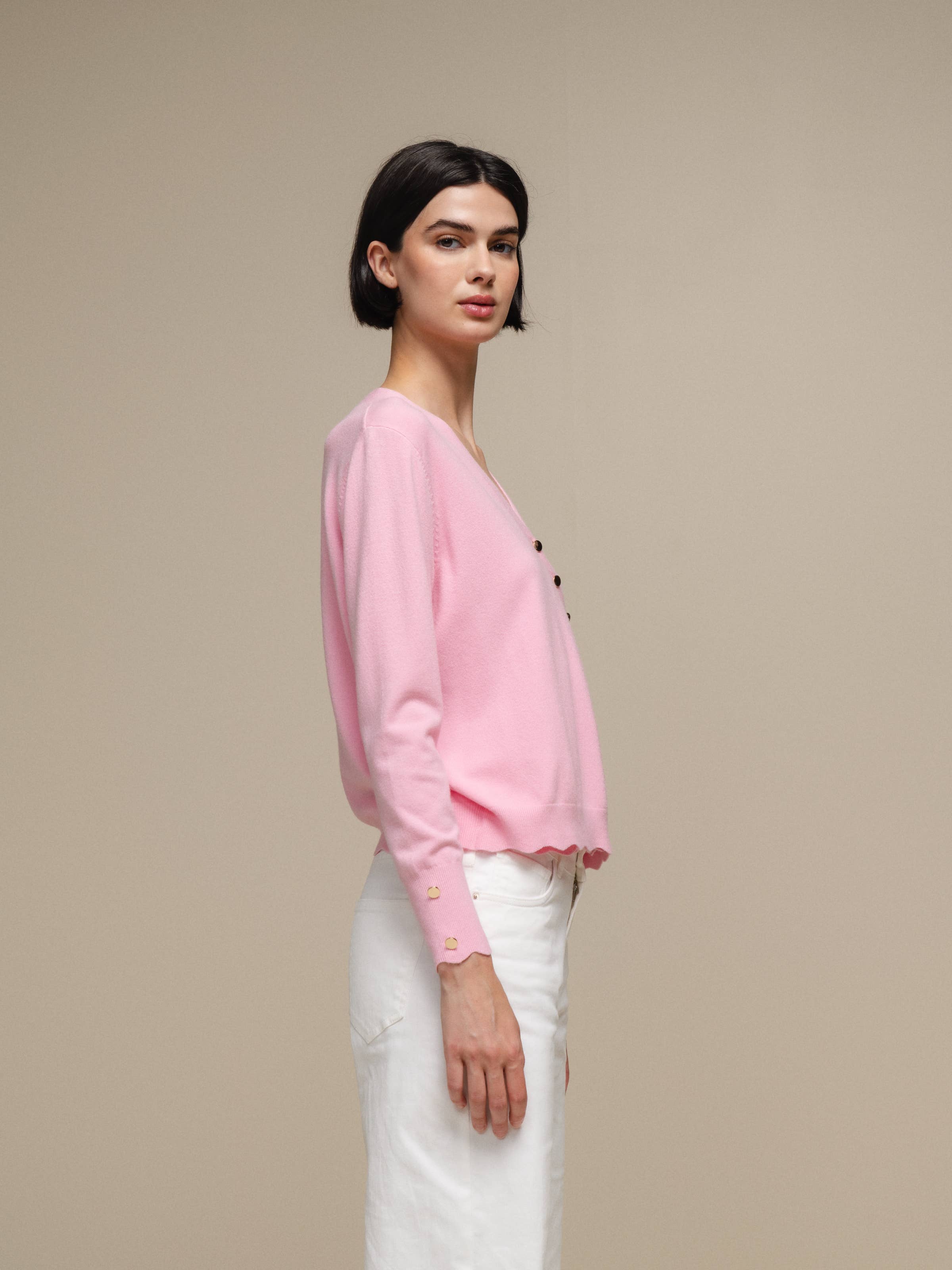 SMF - Wholesale Knit Sweater - Women's - 249186 - CACHE COEUR 50%VI 28%NY 22%PE18