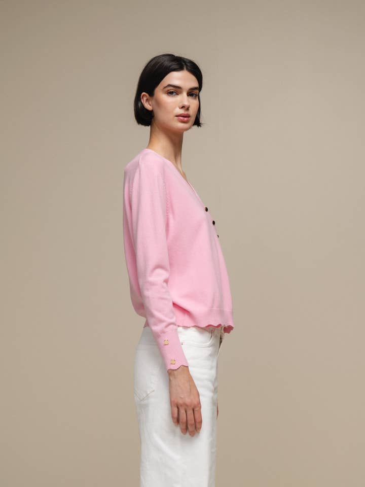 SMF - Wholesale Knit Sweater - Women's - 249186 - CACHE COEUR 50%VI 28%NY 22%PE18