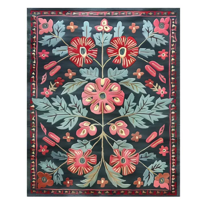 Enchanted Garden Hand Tufted Rug for wholesale by Maia Homes