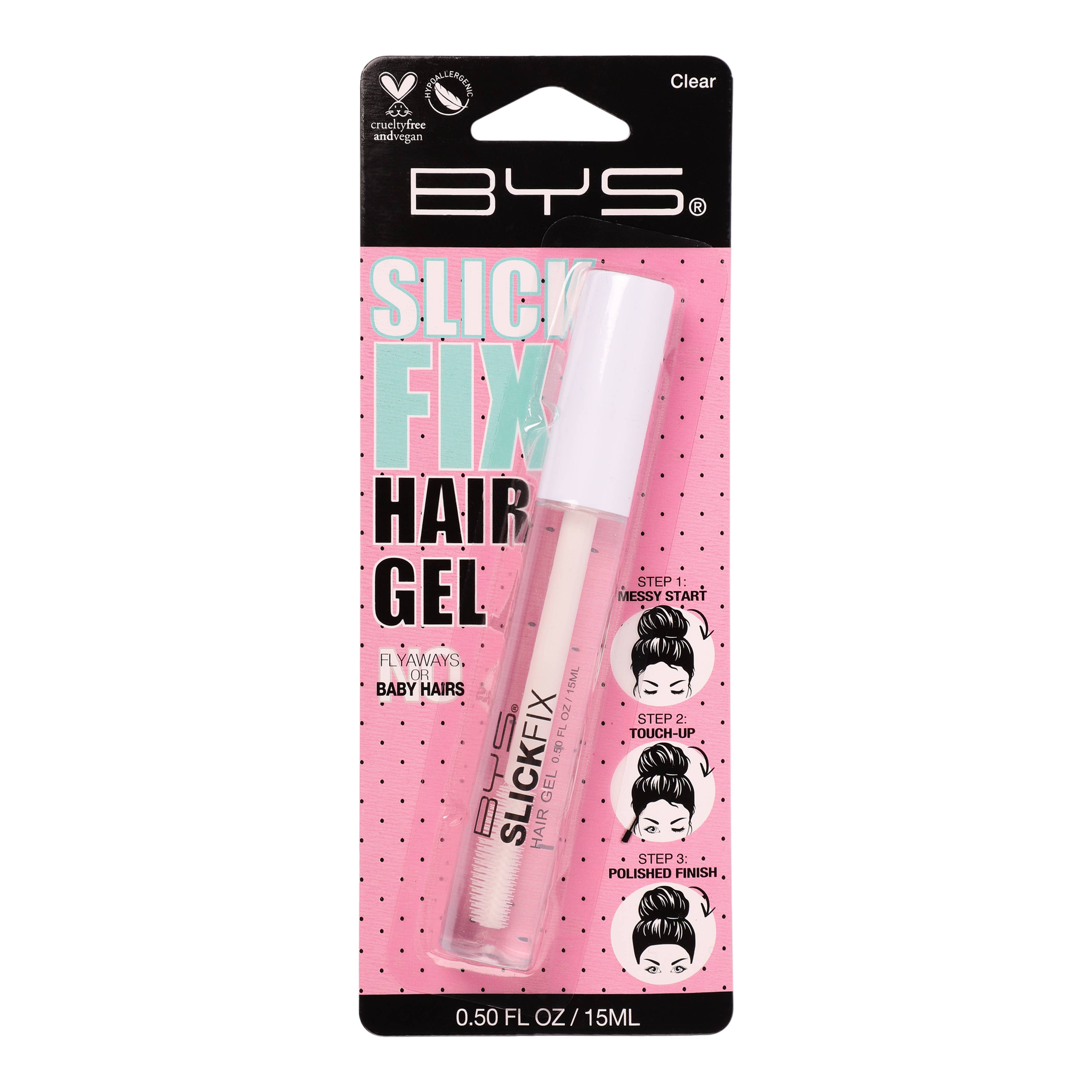 Beauty Pro - Wholesale Hair Styling Gel/Mousse - BYS Slick Fix Hair Gel Styler 15ml2