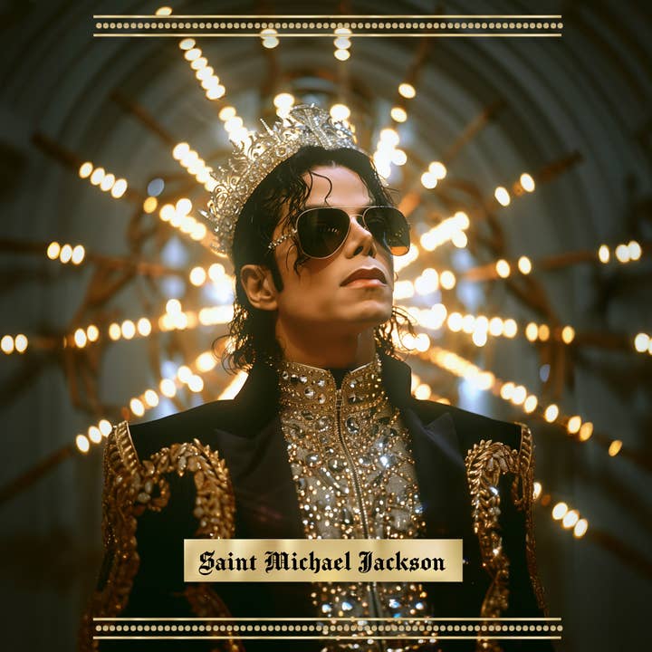 Icon Maniacs - Vendita all'ingrosso Candele votive - Candela Michael Jackson