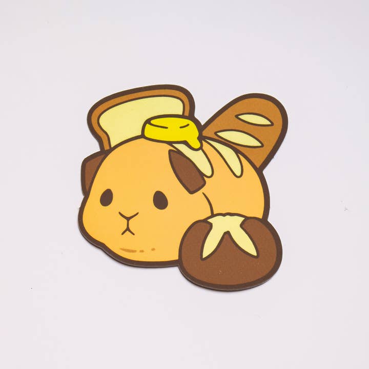 Thousand Skies - Wholesale Sticker - Vinyl Sticker Guniea Pig Bread Loaf
