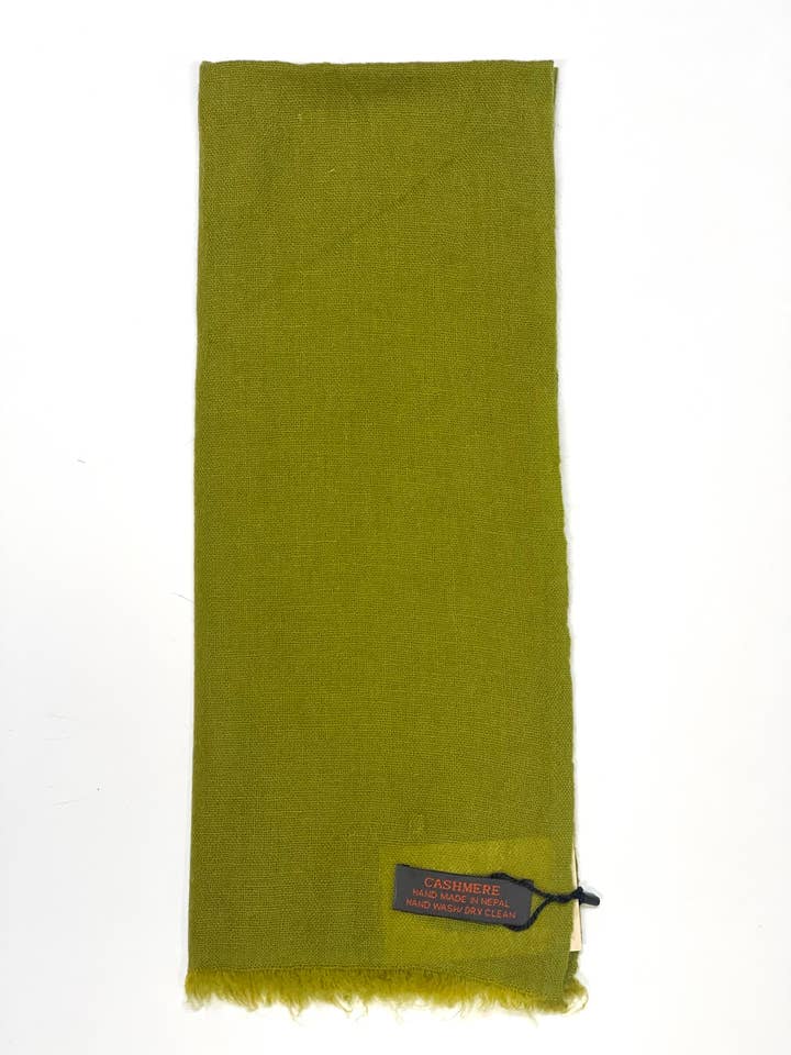 Muffler/Schal aus Kaschmirmull Peridot für den Großhandel von Dolma